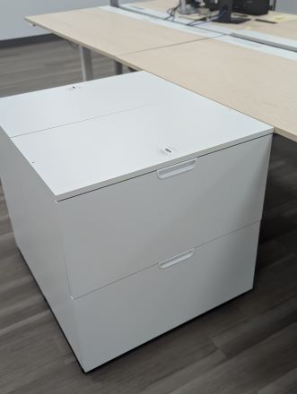 USED IKEA 2 DRAWER LATERAL FILES